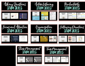 Preview of Study Skills Bundle