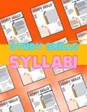 Study Skills Editable Syllabus