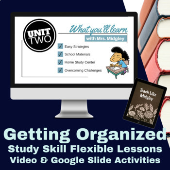 Preview of Study Skills - Getting Organized Video Lesson