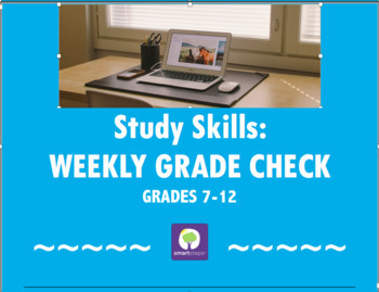 Preview of Study Skills: Grade Check Sheet