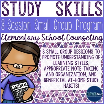 Preview of Study Skills Group Counseling Program - Study Skills Activities