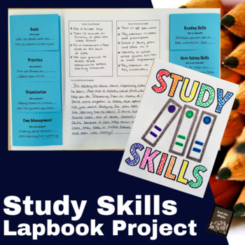 Preview of Study Skills Lapbook Project