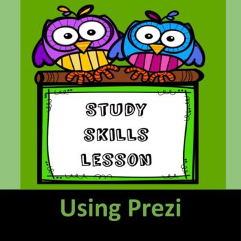 Preview of Study Skills Lesson with Prezi