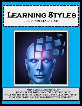 Preview of Study Skills, Life Skills, LEARNING STYLES, Learning Strategies
