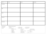Study Skills Planning Calendar