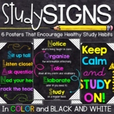 Study Skills Posters