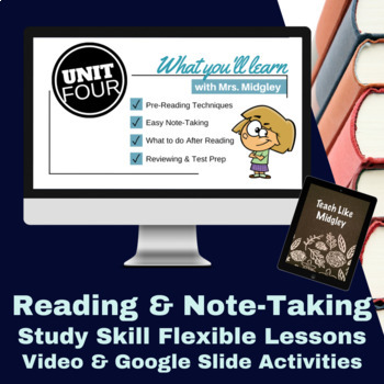 Preview of Study Skills - Reading & Note-Taking Skills Video Lesson