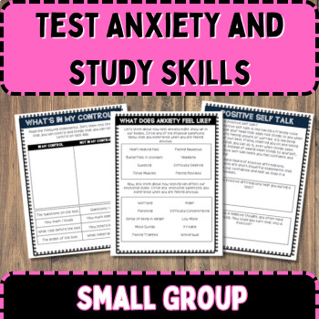 Preview of Study Skills Small Group | 9 Week High School Counseling Group