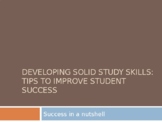 Study Skills Tips
