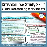 Study Skills Worksheet | Reading Skills Worksheet | Crash 