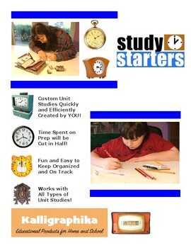Preview of Study Starters - Unit Study Helper