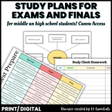 Study Supports for Middle and High School Exams, Tests, an