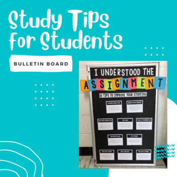 Preview of Study Tips Bulletin Board