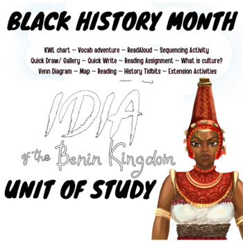 Preview of Study Unit: Idia of the Benin Kingdom | Black History Month | African History