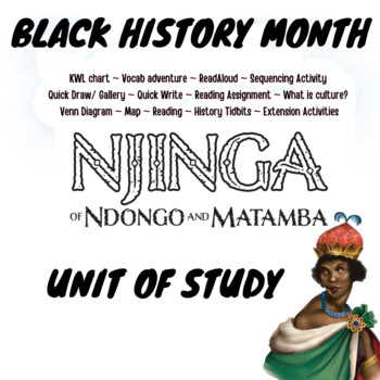 Preview of Study Unit: Njinga of Ndongo and Matamba | Black History Month | African History