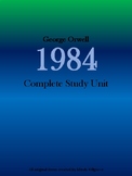 Study Unit to be used with 1984 by George Orwell 