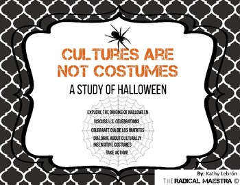 Preview of Study of Halloween (Cultures are NOT Costumes)