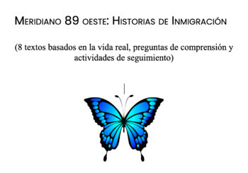 Preview of Study of Immigration Stories Spanish SLA Unit Reading Writing Personal Narrative