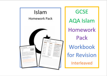 Preview of Study of Islam: Homework Pack / Workbook