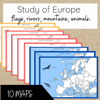 Preview of Study of a Continent/ Europe