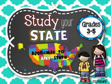 Study your State: Social Studies Interactive Notebook