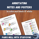 StudySync Pairing - Annotating Notes and Posters - Color a