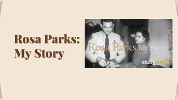 Rosa Parks: My Story - Parker- Grade 8