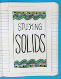 Math Doodle - Studying Solids Foldable by Math Doodles