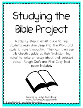 Preview of Studying the Bible Guided Project