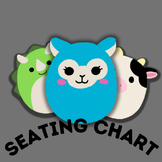 Stuffed Animal Seating Chart