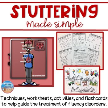 Preview of Stuttering Made Simple: Techniques & Activities for fluency therapy