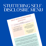 Stuttering Self-Disclosing Menu