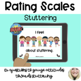 Stuttering Rating Scales for Boom Cards™