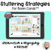 Stuttering Strategies Bundle for Boom Cards™