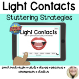 LIGHT CONTACTS Stuttering Strategy (Boom Cards™)