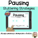 PAUSING Stuttering Strategy (Boom Cards™)