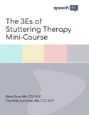 Stuttering (Fluency) Therapy Mini Course for All Ages