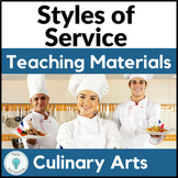 Culinary Arts Lesson Plan on Styles of Service - Prostart 
