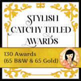 Stylish Awards for End of the Year (Fun and Catchy Titles)