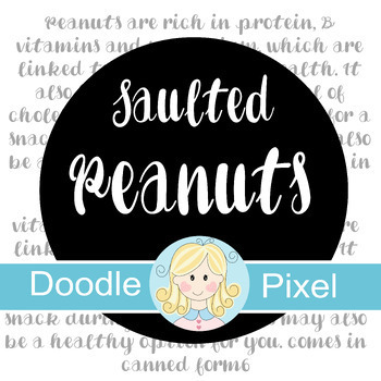 Preview of Sualted Peanuts Font - with a single liciense for commercial use.