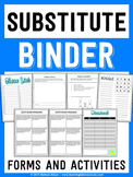 Sub Binder - Forms and Activities