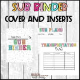 Sub Binder Organization (Varsity Patch Themed) with 20+ Inserts
