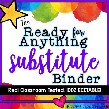 Preview of Sub Binder + Sub Plans ... Totally Editable, Amazingly Detailed!