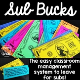 Sub Bucks - Easy Classroom Management for Subs