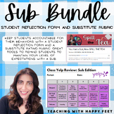 Sub Bundle: Student Reflection Form and Sub Rubric