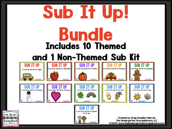 Preview of Sub It Up! BUNDLE