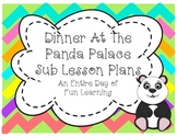 Sub Lesson Plans (Using Dinner at the Panda Palace)