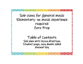 Sub Lesson plan General music Carnival of the Animals no p