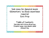 Sub Lesson plan General music no experience required Peter