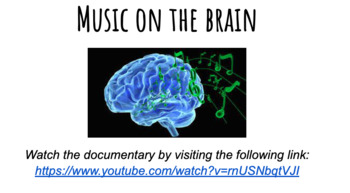 Preview of Sub Plan: Music On The Brain (Video & Response Questions)